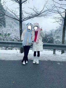2023年1月22日和姐妹看雪-猫匿社区