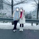 2023年1月22日和姐妹看雪-猫匿