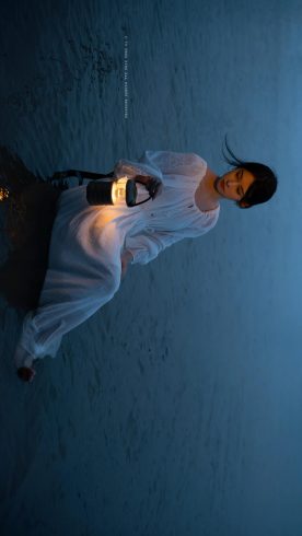 分享【与风行】老师的一组蓝调作品-猫匿