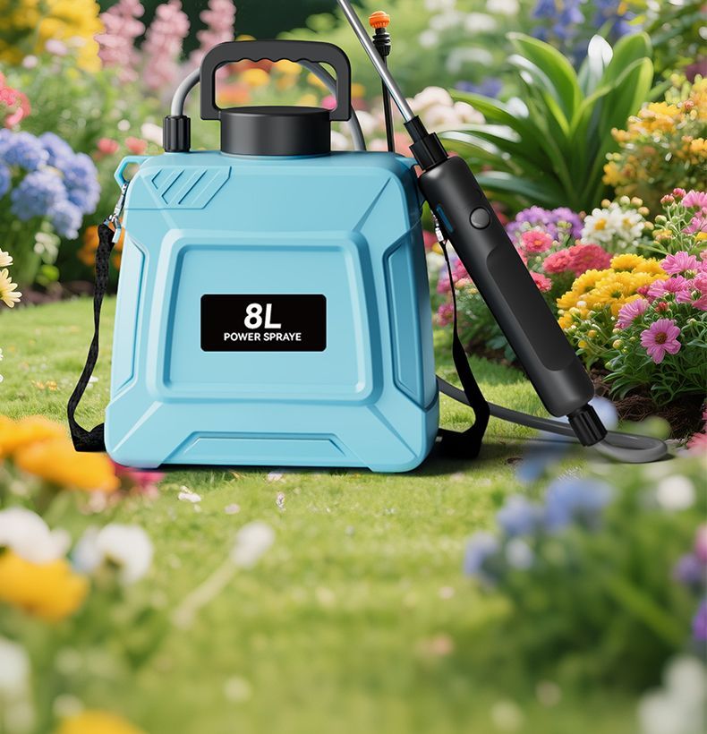 图片[3]-充电式电动喷雾器农用喷壶高压小型消毒家用打药机喷洒器浇花水-猫匿