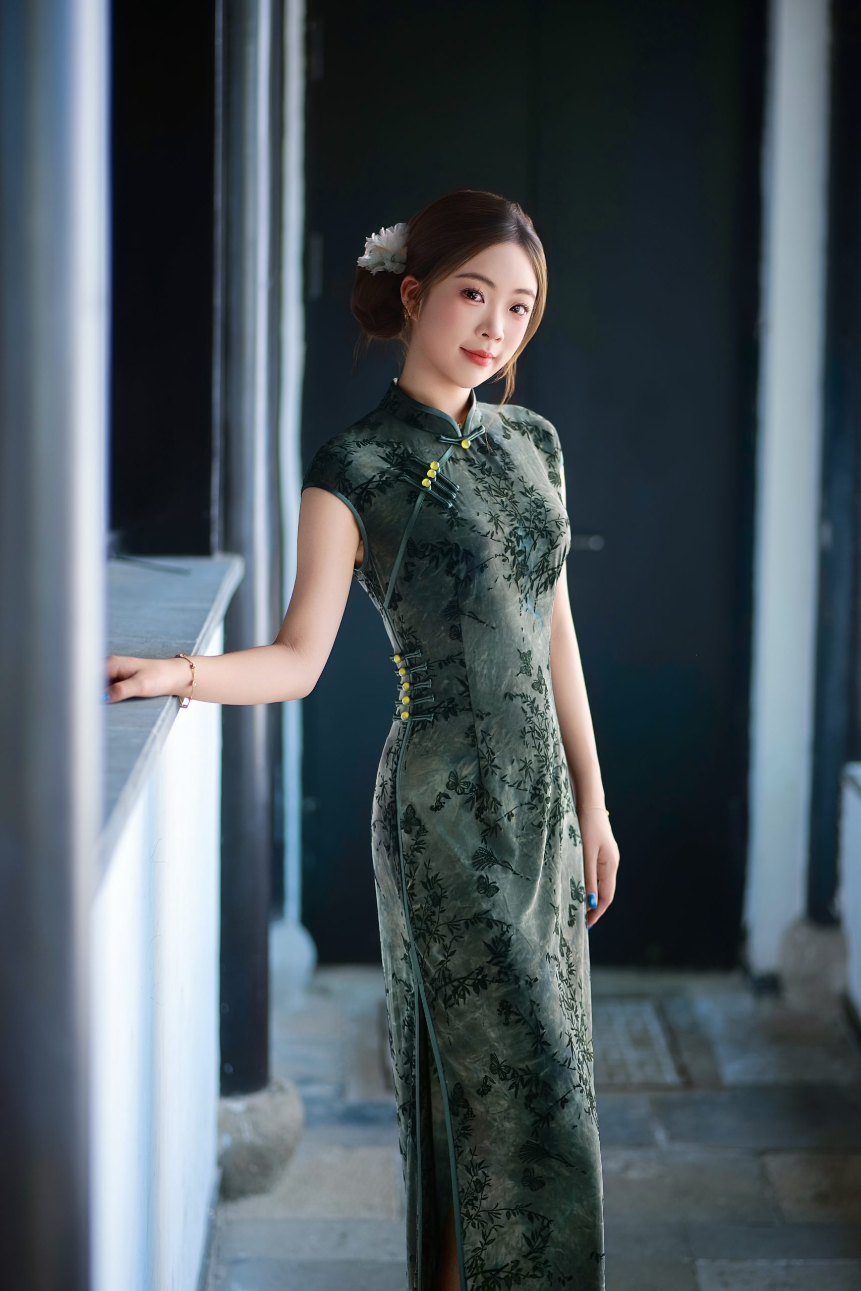 一组绝美的旗袍-猫匿